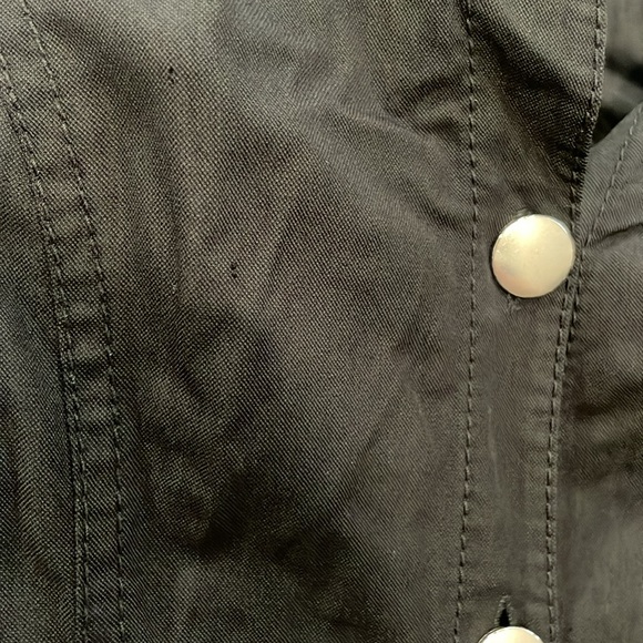 Proenza Rumbled Button Front Midi Dress Size 6 - Picture 11 of 12